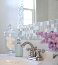 DIY tile mirror